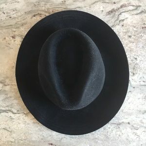 Urban Outfitters Black Panama Hat